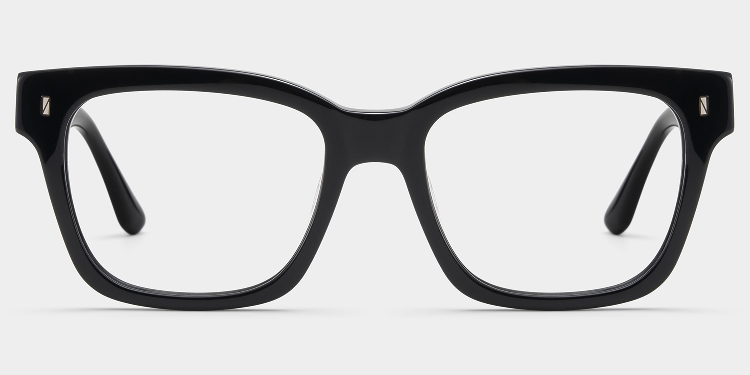 Pride Carré Noir Lunettes