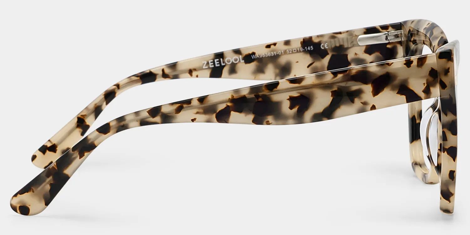 Minguela Carré Marron-Tortue Acétate Lunettes2
