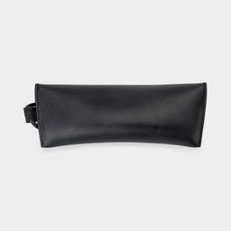 Étui À Lunettes En Cuir Noir De Haute Qualité2