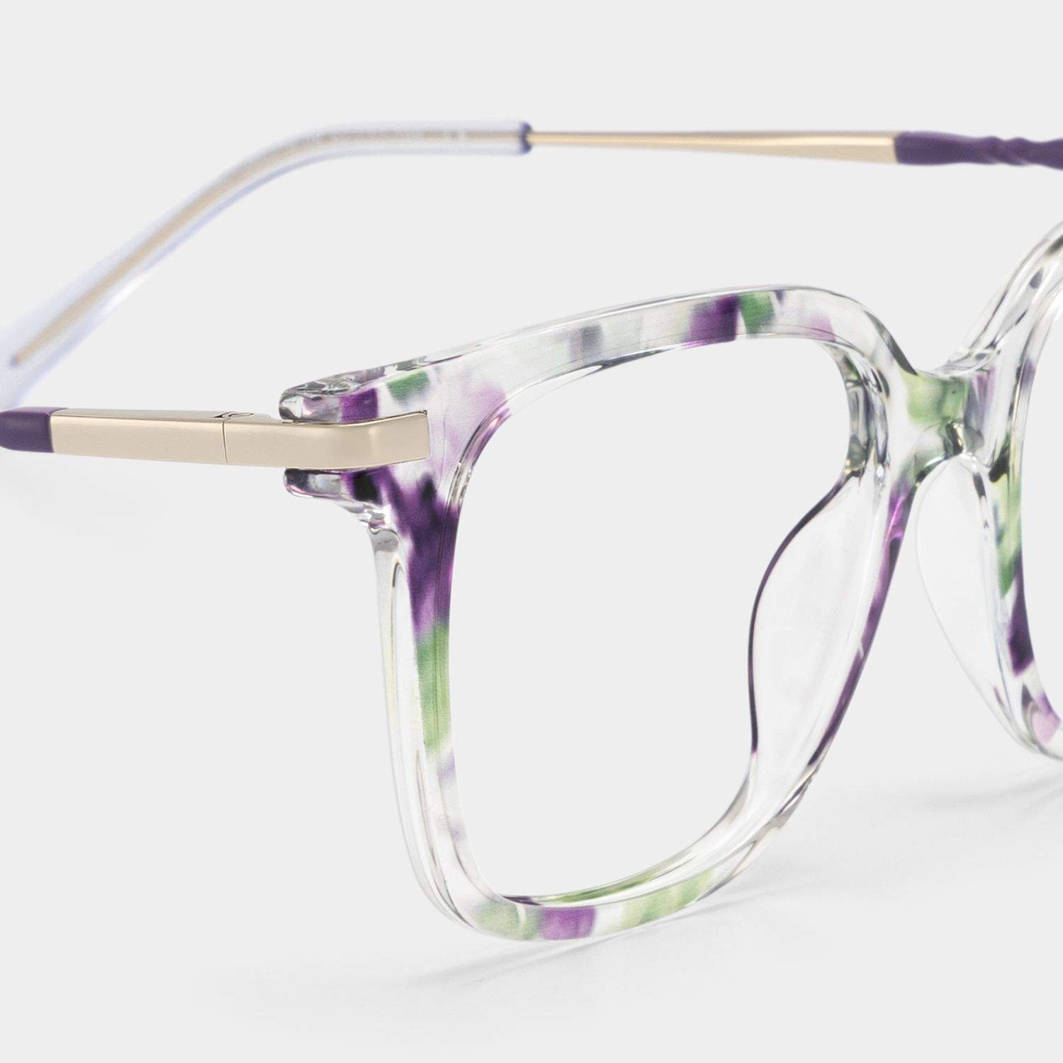 Jacqui Carré Floral TR90 Lunettes4