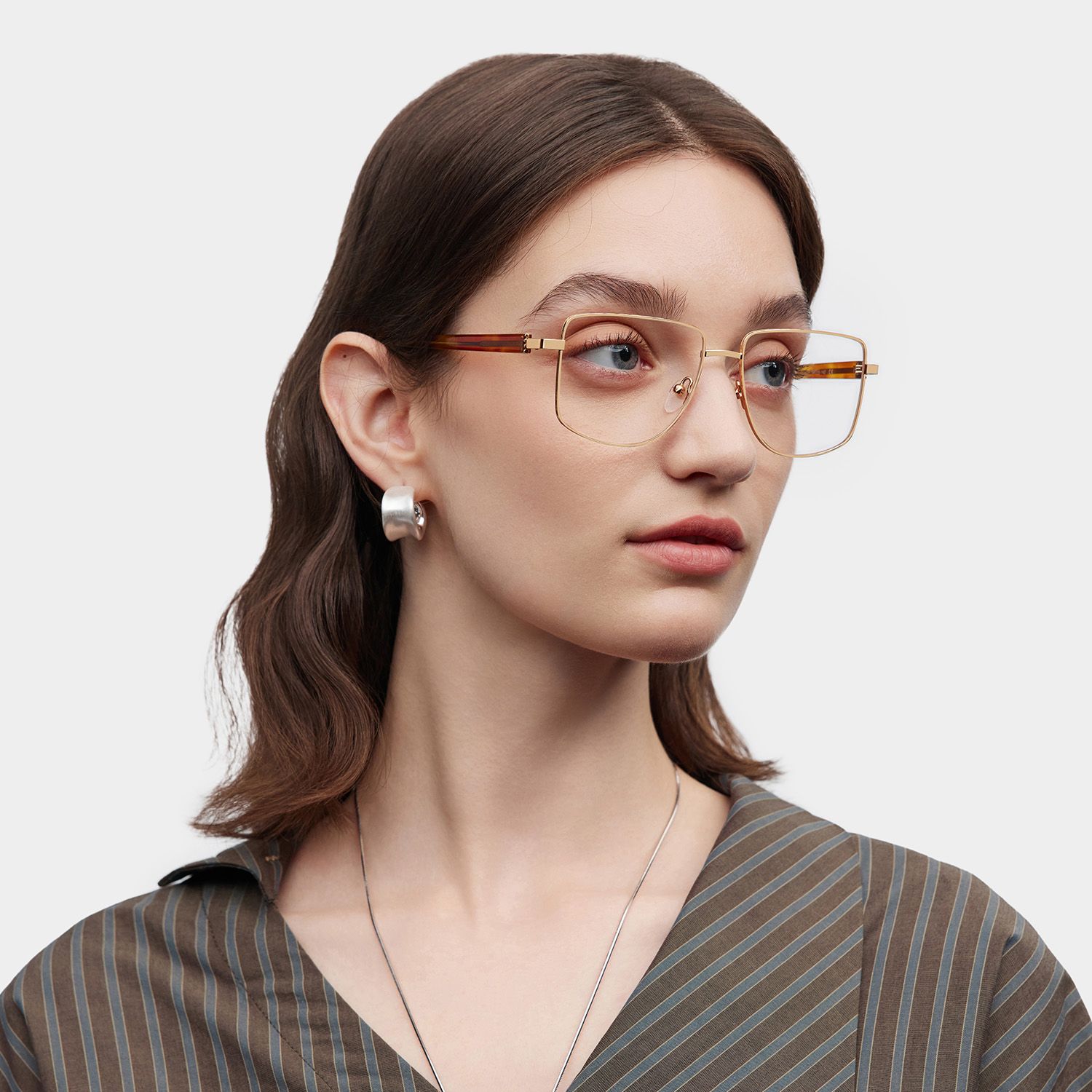 Felicity Géométrique Or Lunettes9