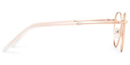 Lunettes géométriques dorées Thea5
