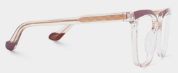 Carrées Violettes TR90 Lunettes2