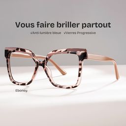Carrées  Écaille TR90 Lunettes0
