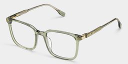 Zoe Vert Carré lunettes5