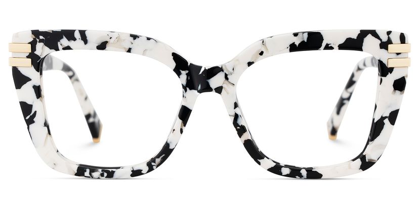 Cardozo Carré Imprimé Vache Lunettes