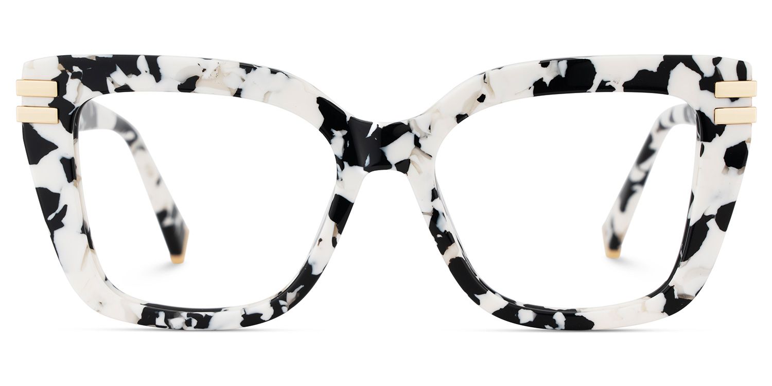 Cardozo Carré Imprimé Vache Lunettes3