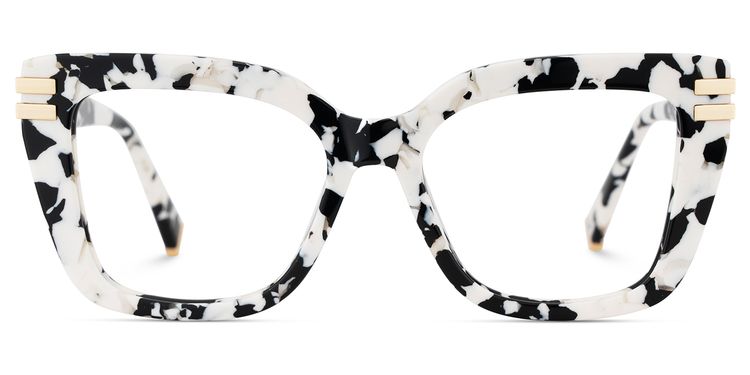 Cardozo Carré Imprimé Vache Lunettes