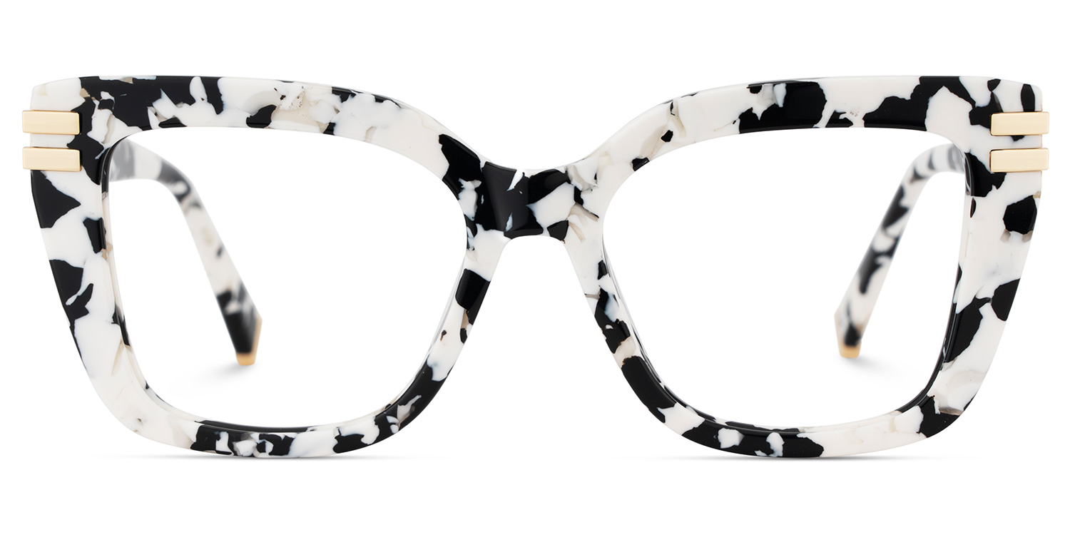 Cardozo Carré Imprimé Vache Lunettes3