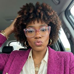 Géométriques Acétate Bicolores Lunettes6