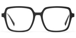 Ember Carré Noir Lunettes0