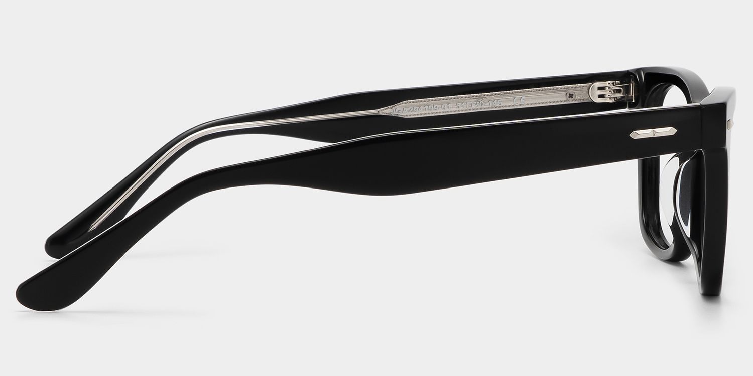 Robert Lunettes carrées écaille de tortue3