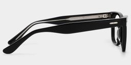 Lunettes carrées écaille de tortue3