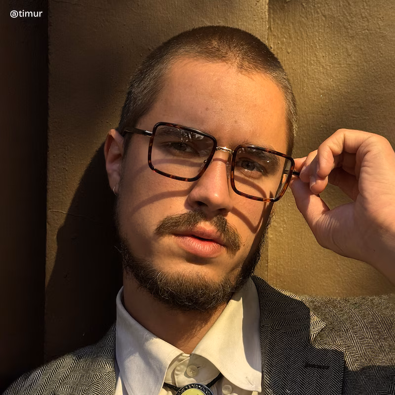 Hunter Carré Tortue Lunettes6