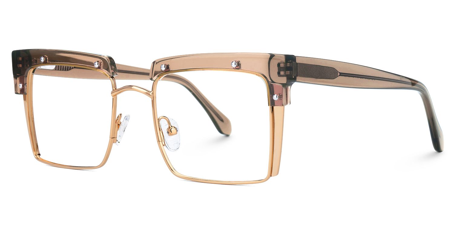 Kiana Carré Beige Lunettes3