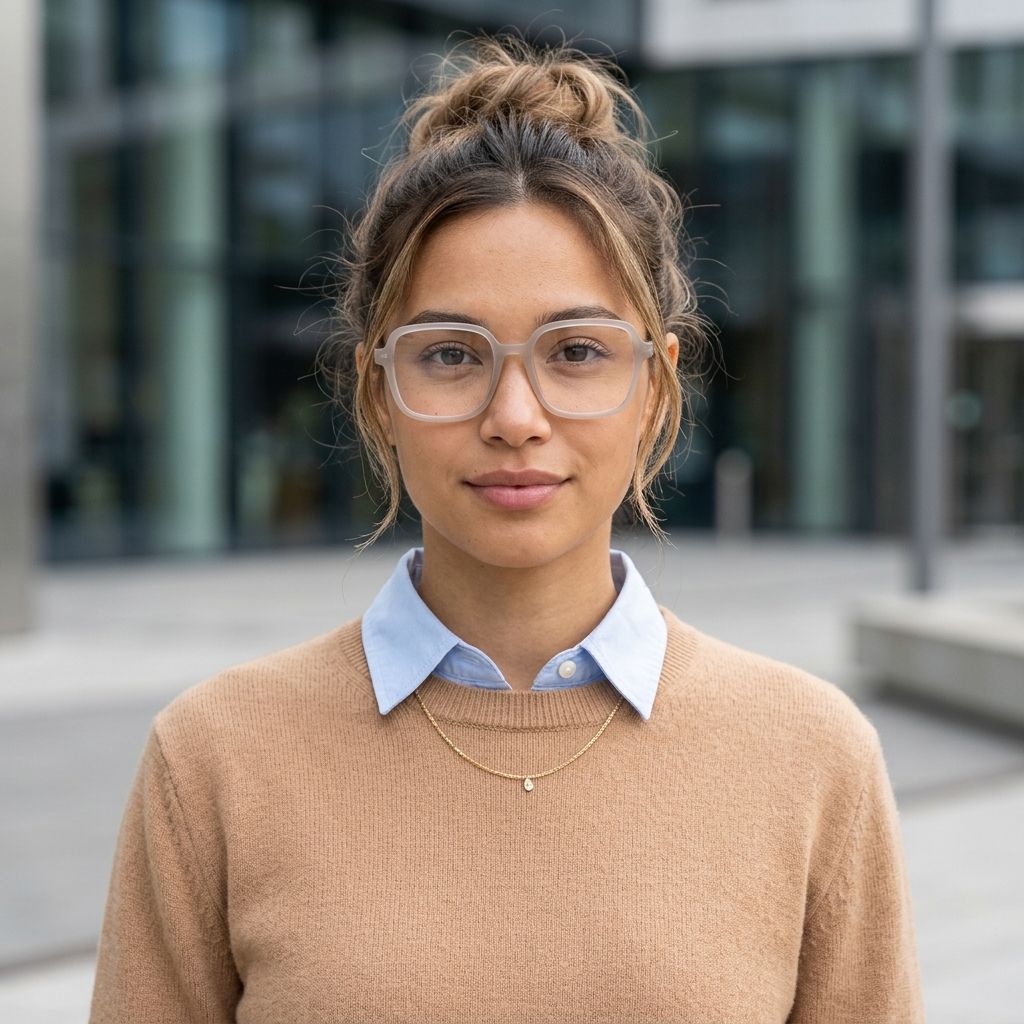 Kenneth Lunettes carrées en acétate kaki6