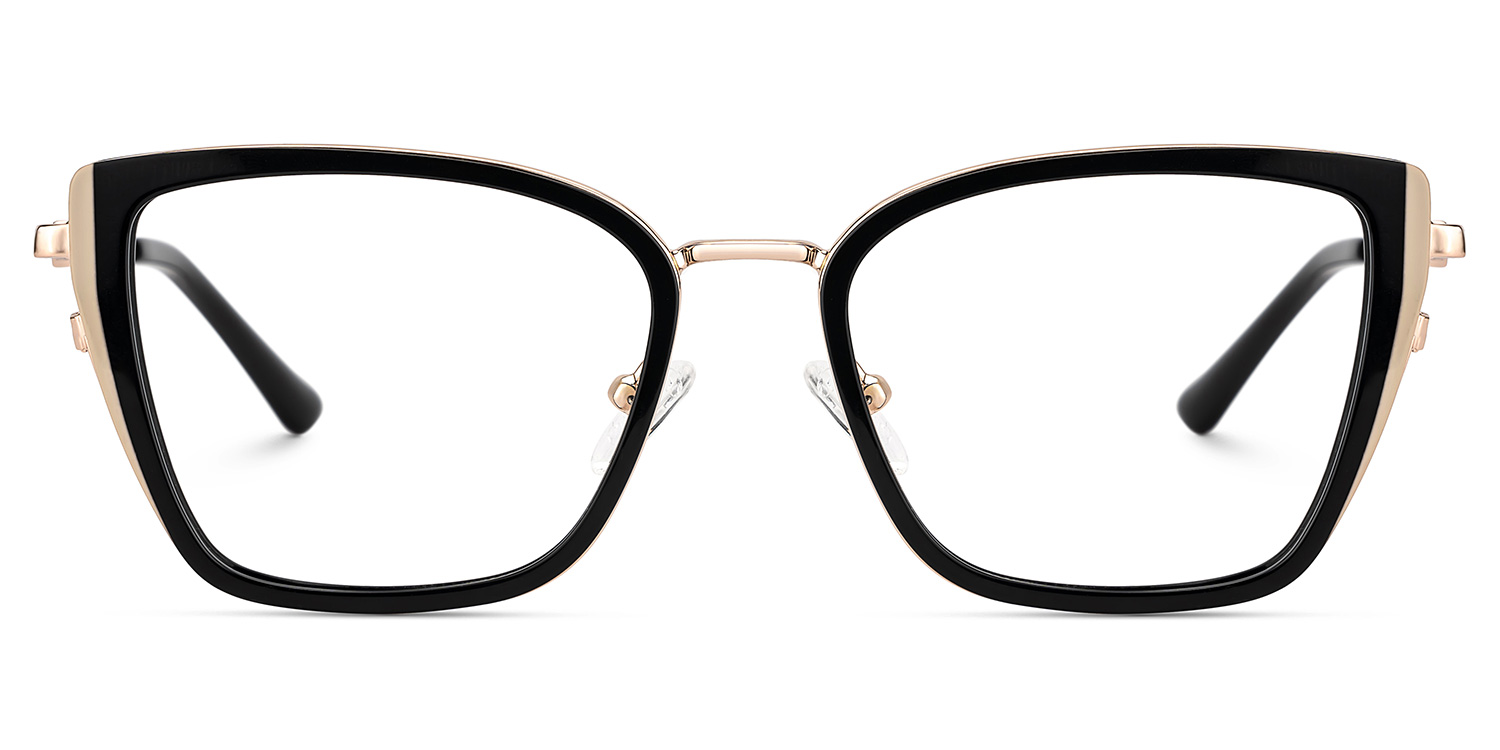 Juniper Rectangulaire Noir Lunettes2