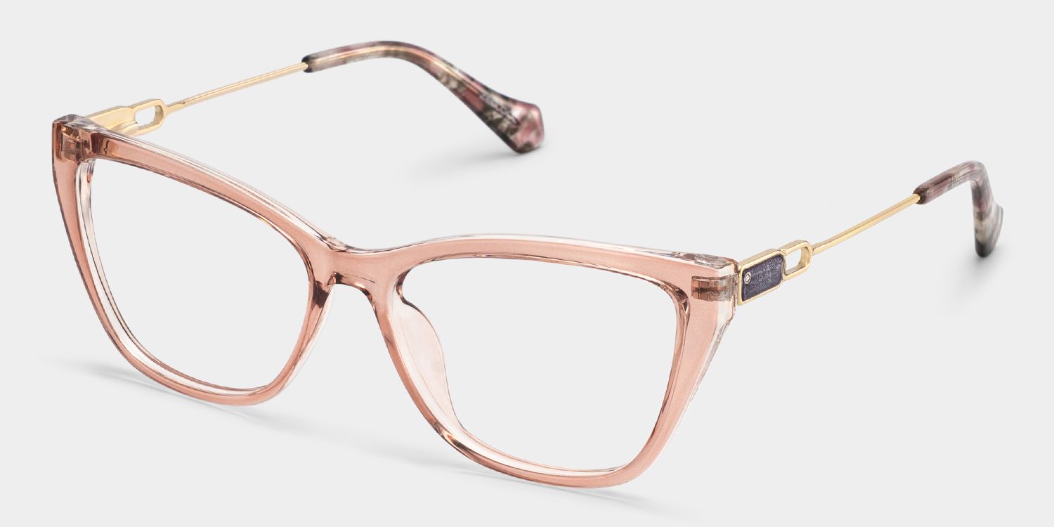 Celeste Œil De Chat Beige TR90 Lunettes2