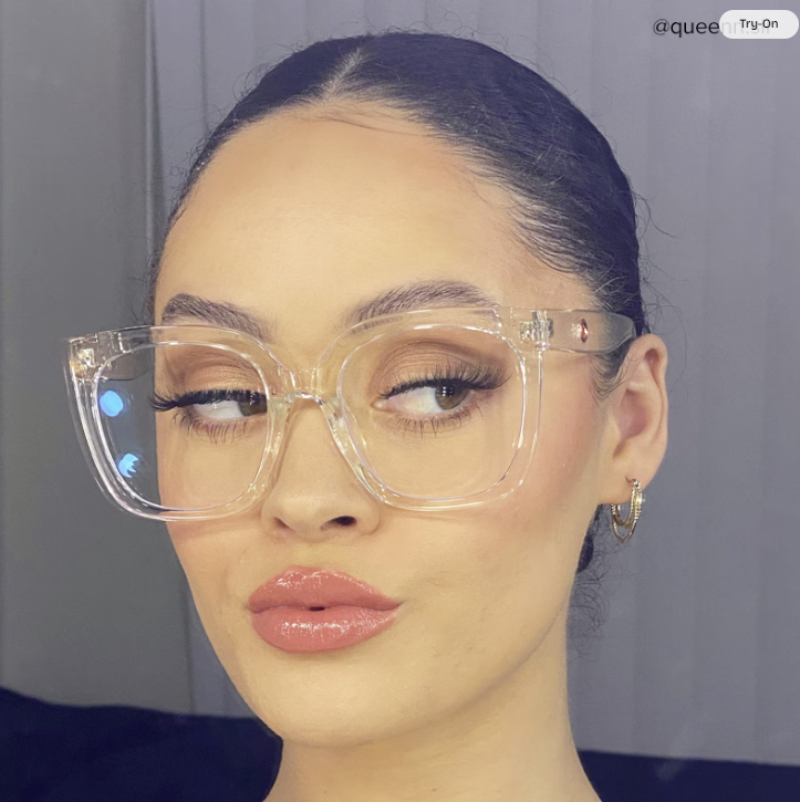 Ebony Cristal Carré Lunettes7