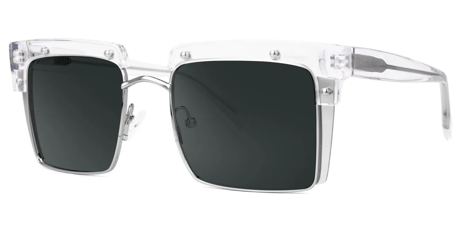 Kiana Square Clair Lunettes de soleil pour Sublimer votre Visage | ZEELOOL FR3