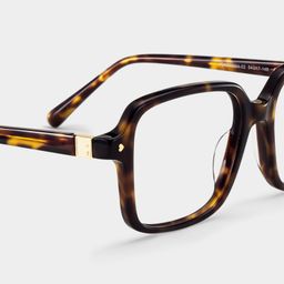 Talia Carré Tortue Lunettes9