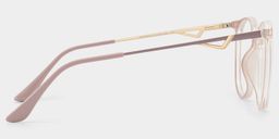 Lunettes rondes roses Chanty4