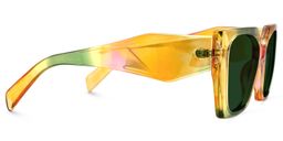 Géométrique Multicolor Plastique Solaire3