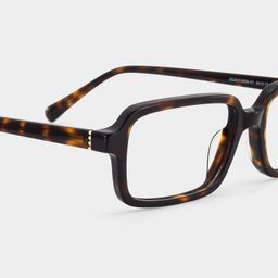 Danielle Tortue Rectangulaire lunettes5