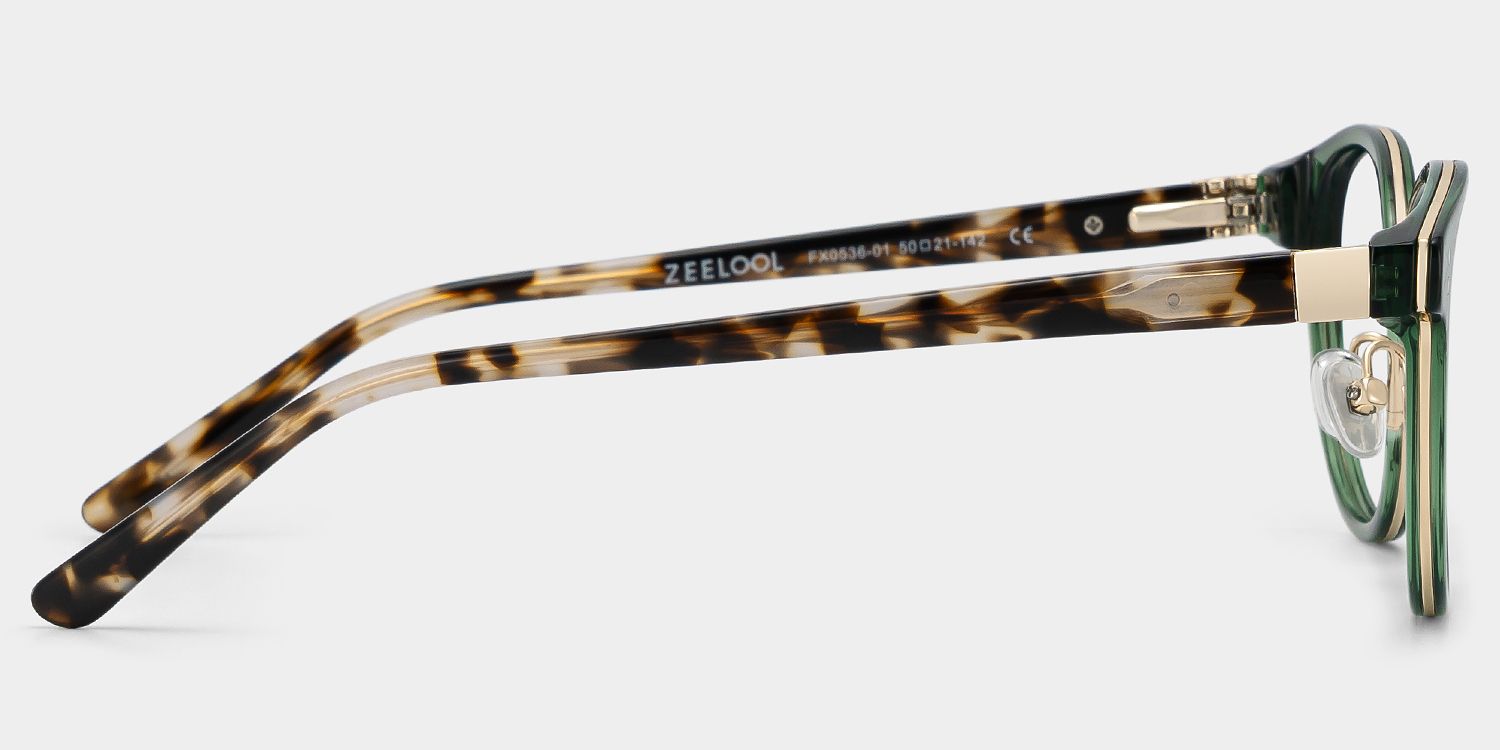Matthew Lunettes rondes Green3