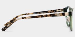 Matthew Vert Ronde lunettes3