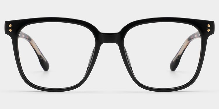 Carrées Noires TR90 Lunettes