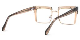 Kiana Beige Carré lunettes4
