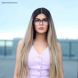 Carrées Violettes TR90 Lunettes5