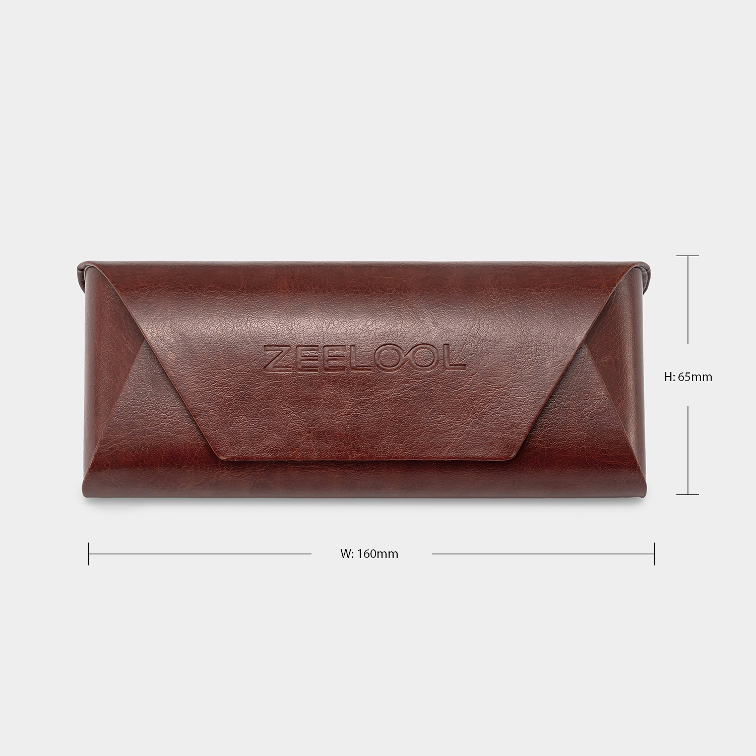 Xilla Marron Étuis à lunettes3