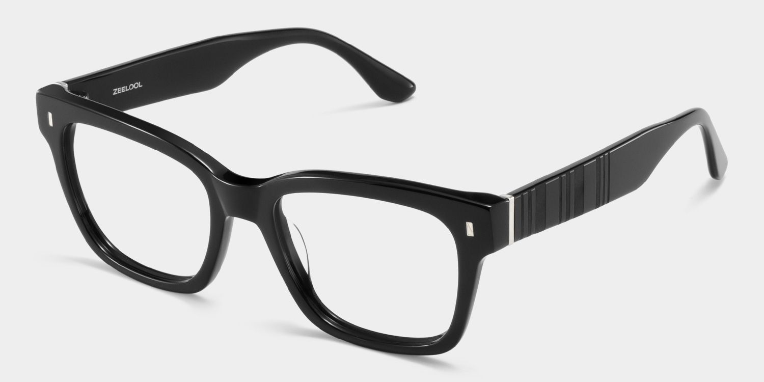 Pride Carré Noir Lunettes3