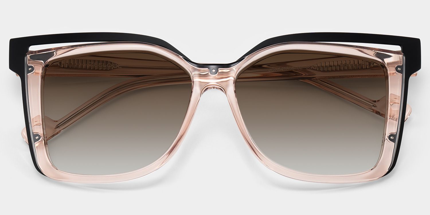 Lunettes de soleil Mixed Beige Twolla | ZEELOOL1