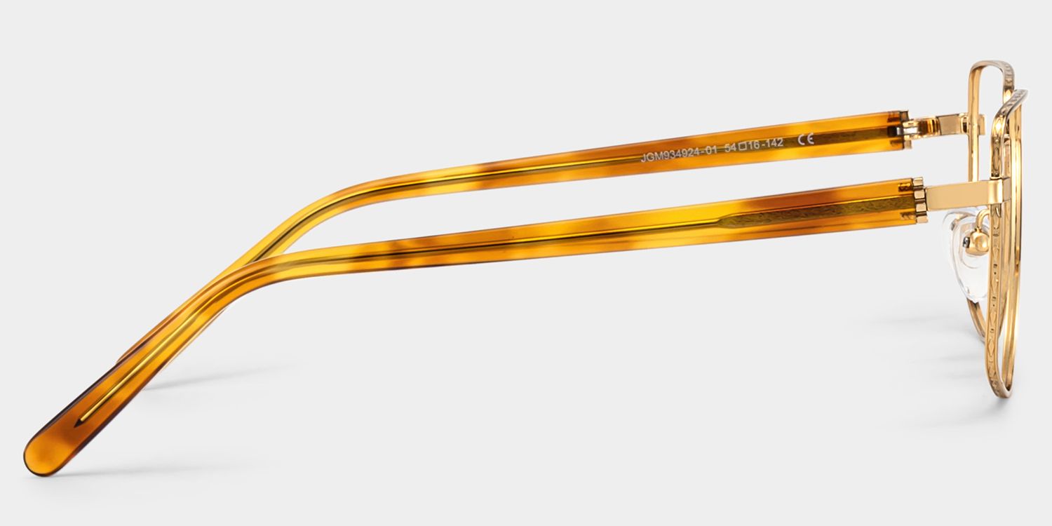 Felicity Géométrique Or Lunettes4