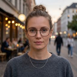 Lunettes géométriques marron Arden6