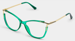 Cat Eye Vert Lunettes2