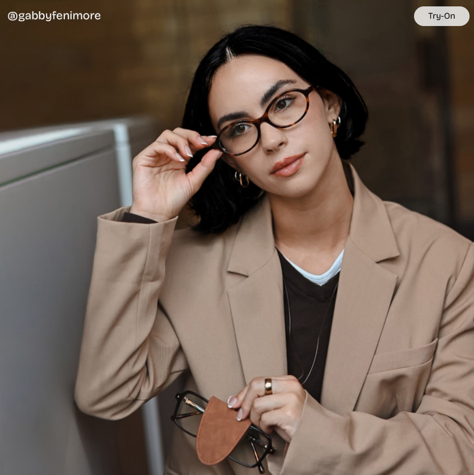 Everly Ovale Tortue Lunettes