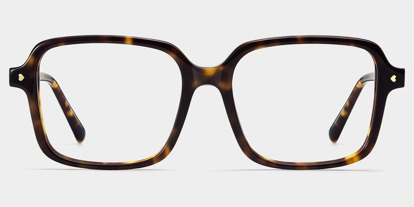Talia Tortue Carré lunettes