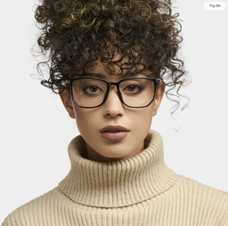 Fezell Noir Carré lunettes6