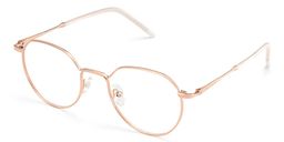 Lunettes géométriques dorées Thea4
