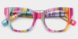 Nereyda Multicolor Cat-eye lunettes1