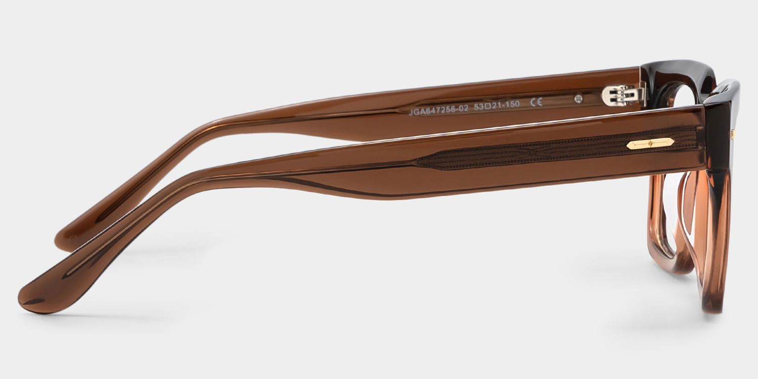 Benjamin Lunettes rectangulaires bicolores3