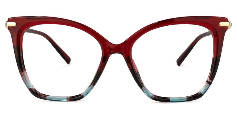 Lamar Lunettes Papillon Rouges