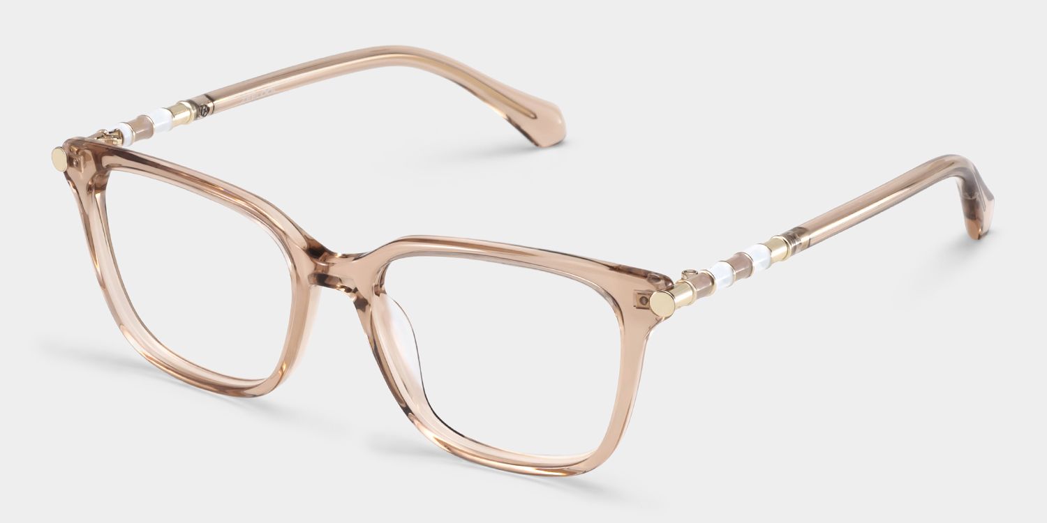 Delilah Carré Beige Lunettes4