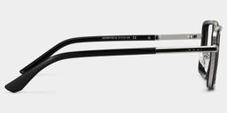 Hunter Carré Noir Lunettes3