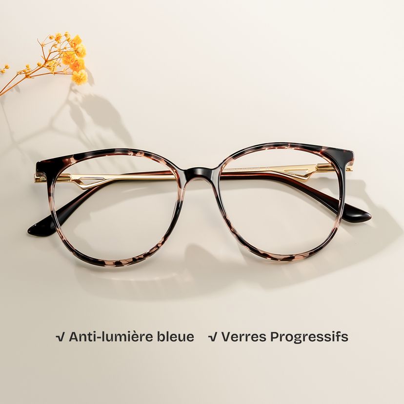 Chanty Tortue Ronde lunettes