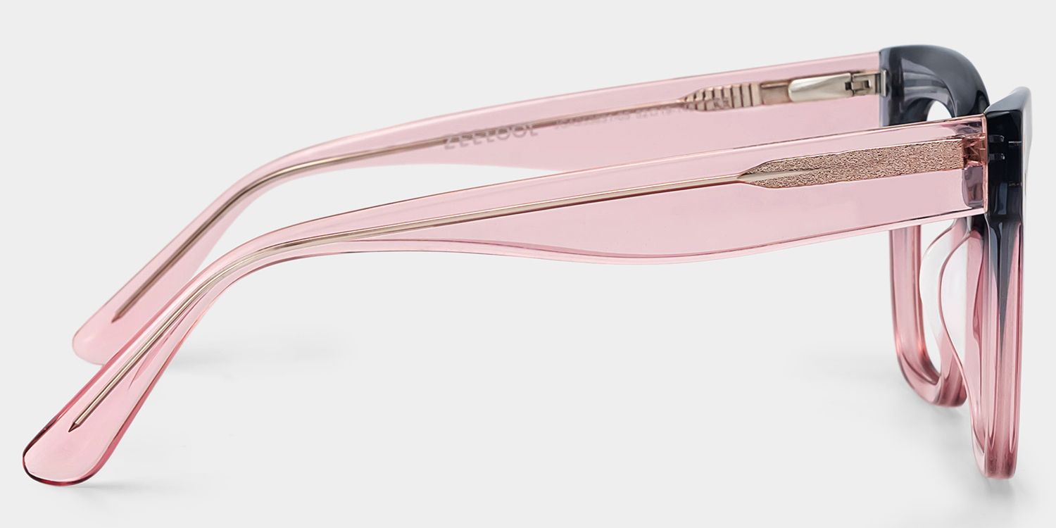 Minguela Carré Gris Rose Lunettes4